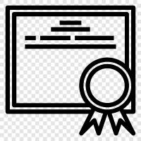 certificate icon svg