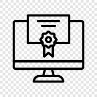 certificate icon svg