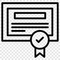 certification, verify, verify certificate, certificate authority icon svg