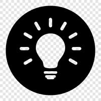 CFL, LED, Halogen, Incandescent icon svg