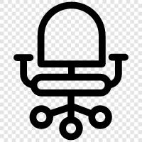 chair, office, chair for sale, office chairs icon svg