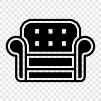 chair, office chair, office furniture, furniture icon svg