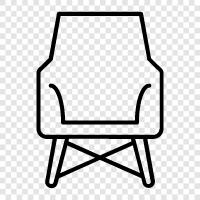 chair, office chair, furniture, chairs icon svg