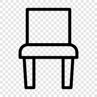 chair, office chair, office furniture, chair for office icon svg