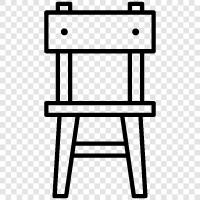 chair, toilet, lavatory, potty icon svg