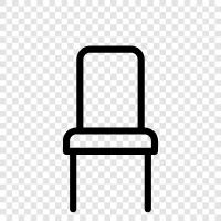 Chair, Chairs, Furniture, Home icon svg