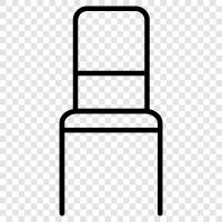 chair, furniture, office chair, office furniture icon svg