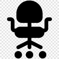 chair, chairs, office chair, furniture icon svg