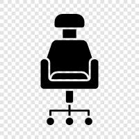 chair, office, chair for office, office chairs icon svg