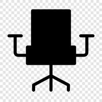 chairs, wooden chair, office chair, ergonomic chair icon svg