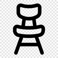 Chairs, Furniture, Furniture Stores, Home Furnishing icon svg