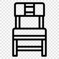 Chairs, Furniture, Home, Home Furnishings icon svg