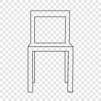 Chairs, Furniture, Office, Seating icon svg