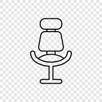 Chairs, Furniture, Office, Office Furniture icon svg