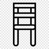 Chairs, Home Furnishings, Furniture, Living Room icon svg