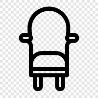 chairs, relax, take a break, leisure icon svg