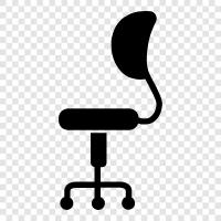 Chairs, Seating, Furniture, Office icon svg