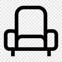 chairs, like, armchair icon svg