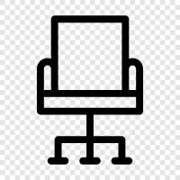 Chairs, Seating, Furniture, Home icon svg