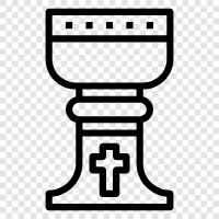 chalices, cup, goblet, wine icon svg