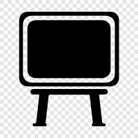 chalkboard, whiteboard, board, teaching icon svg