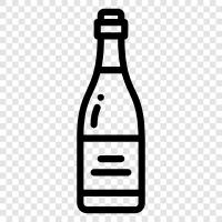 Champagner, Schaumwein, Sprudelwein, Wein symbol