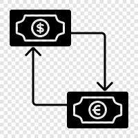 change money, foreign exchange, currency exchange, foreign currency icon svg