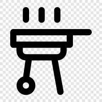 charcoal grill, propane grill, grill, outdoor grill icon svg