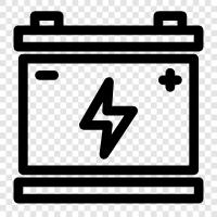 charger, power, portable, rechargeable icon svg