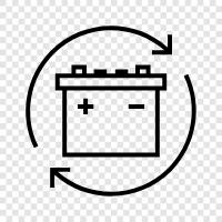 Ladegerät, Solar, Wind, Solarstrom symbol