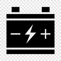 charger, power, lithium ion, portable icon svg