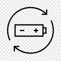 Chargers, Chargers for phones, portable batteries, portable charger icon svg