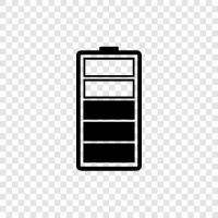 chargers, portable, power, batteries icon svg
