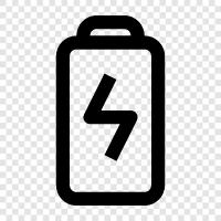 charging, electronic, portable, power icon svg