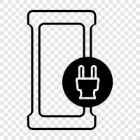 charging stations, power outlet, power outlet for laptop, power outlet for phone icon svg