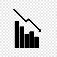 Chart Decrease Rate icon