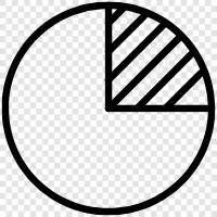 Diagramm, Torten, Balkendiagramm, Tortendiagramm symbol