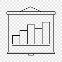 charts, graphs, data visualization, data analysis icon svg