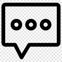 chat, messaging, communication, social media icon svg