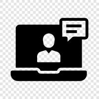 chat, online conversation, online chat rooms, chat room icon svg