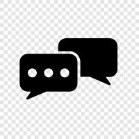 Chat, MessagingApp, MessagingService, ChatApp symbol