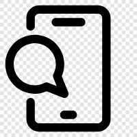 Chat, Messaging, Messaging App, Telefon symbol