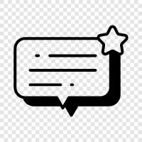 Chat, Favorite Chat icon svg