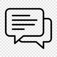 chat, online chat, messaging, online messaging icon svg