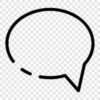 chat, conversation, messaging, social media icon svg