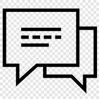 chat, chat room, talk, talk forum icon svg