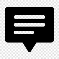 chat, conversation, online conversation, online chat icon svg