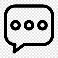 sohbet, mesajlaşma, mesajlaşma uygulaması, mesajlaşma hizmeti ikon svg