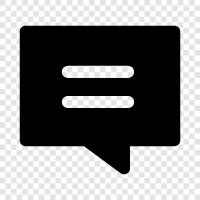 chat, conversation, online conversation, online chat icon svg