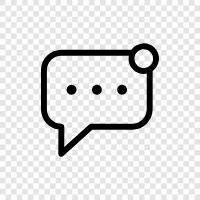 chat, messaging, messaging app, chat app icon svg